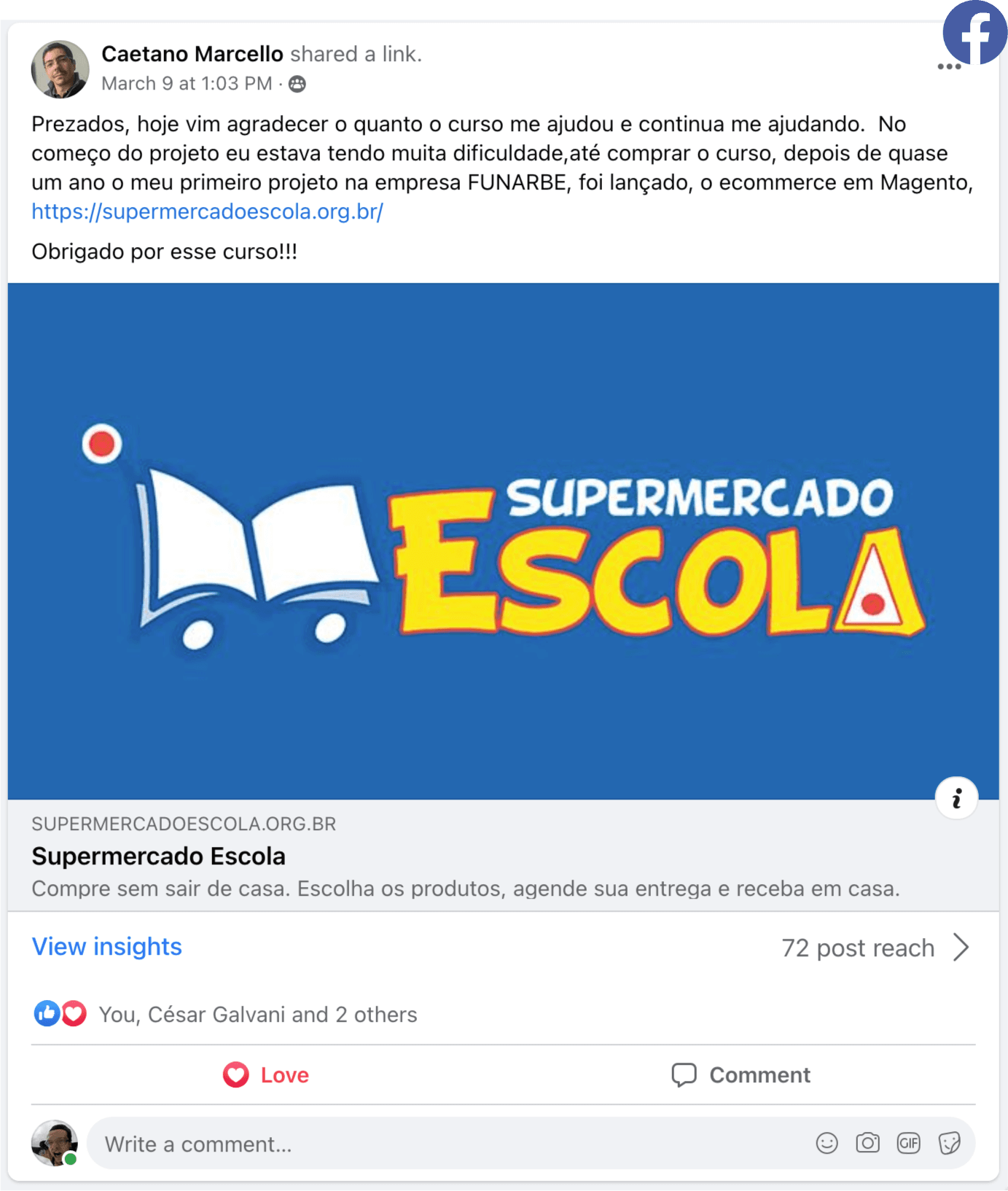 Depoimento do Caetano